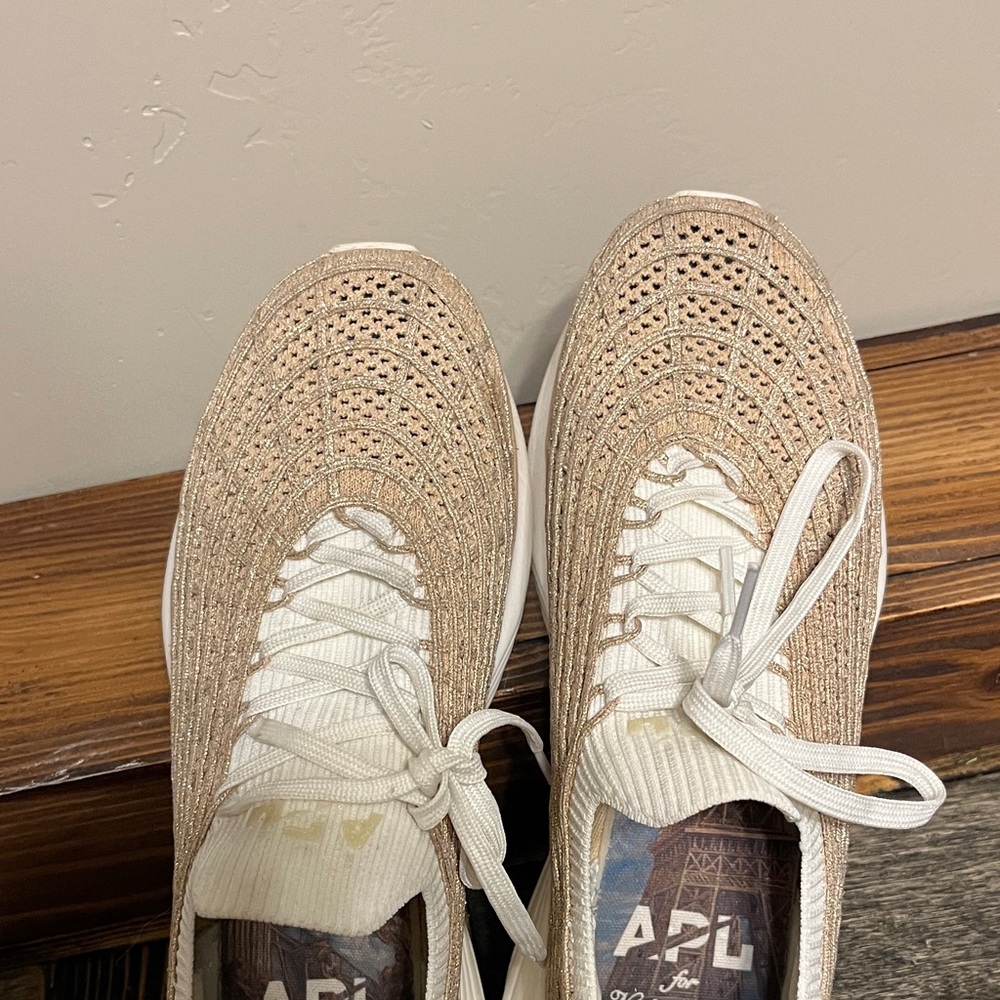 APL X Nastia Liuken TechLoom Zipline Sneakers - Champagne Metallic - Picture 9 of 16